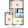 AZUR（アズール） 2Kの間取り