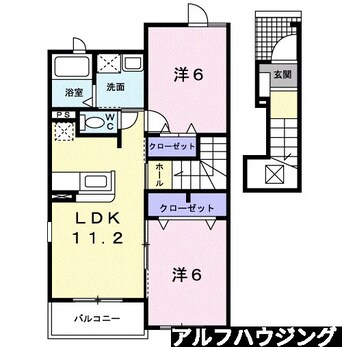 間取図 バンバハウス　Ａ