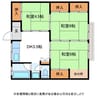 イオボヌール多治見 3DKの間取り