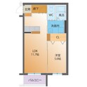 ハートフルMの間取図