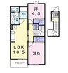 センプリーチェ　Β 2LDKの間取り