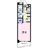 マ．メール．ロア 1Kの間取り