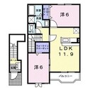 リバーサイドビラ河合の間取図