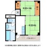 Oasis Umedaira Ⅰ 2Kの間取り