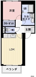 ファミール滝呂の間取図