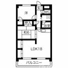 メゾン・ド・フルール 2LDKの間取り