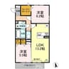 D-room PLUS 2LDKの間取り