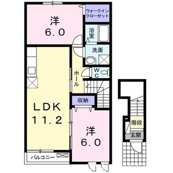間取図 フォーレ