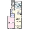 プレミール　Ａ 1LDKの間取り