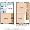 ハーモニーＳ　Ａ棟 3DKの間取り