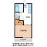 フォーブル川口A 1Kの間取り