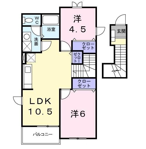 間取り図 サンパティークⅡ