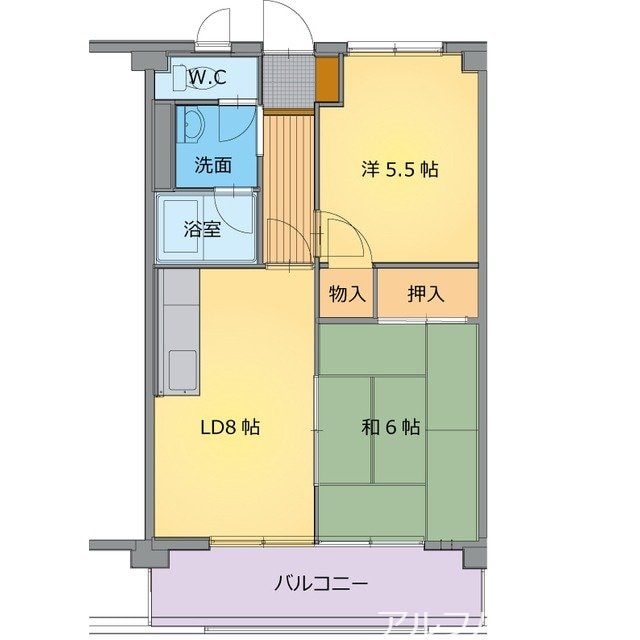 間取り図 レジデンス・アダージオ