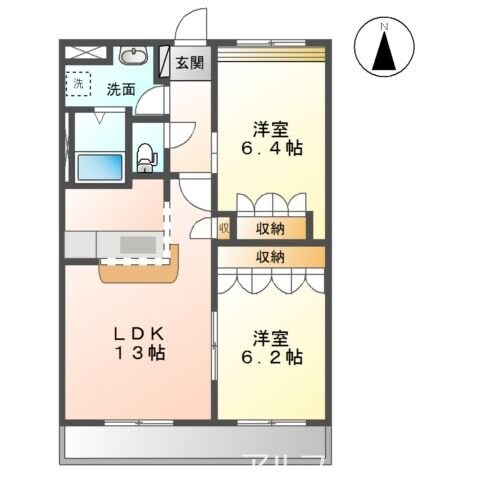 間取り図 グランディール