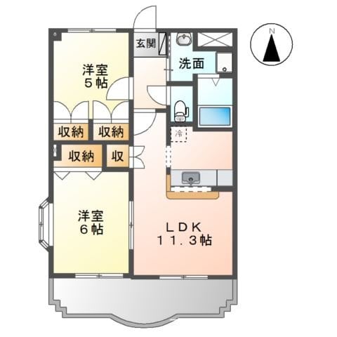 間取り図 シエーネホーフナルセ