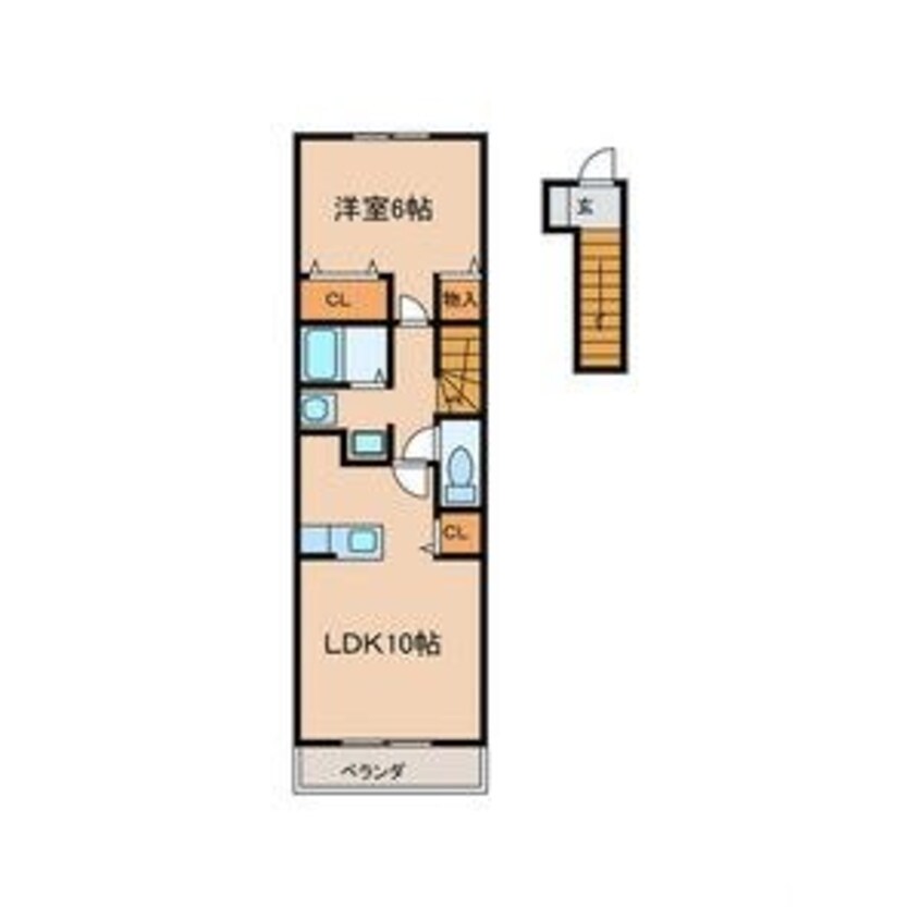 間取図 プリムローズⅢ