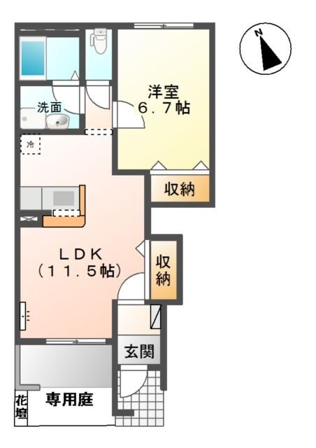 間取り図 グレイシャス