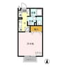 AMBITIOUS 1Kの間取り