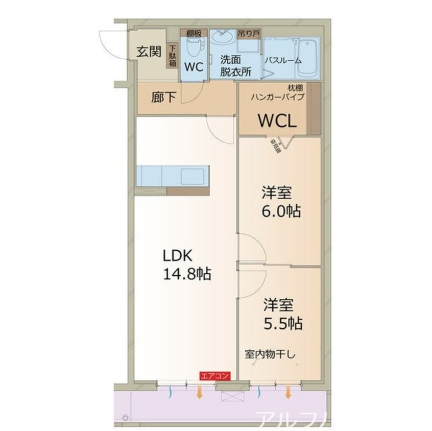 間取図 ウェストウッドヒルズ下沢