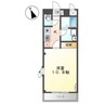 グリーンパレス 1Kの間取り