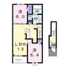 ルフレ 2LDKの間取り