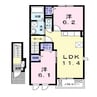 ナチュラルプラス 2LDKの間取り