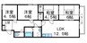 クリエイトⅠ 4LDKの間取り