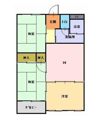 間取図 坂上マンション