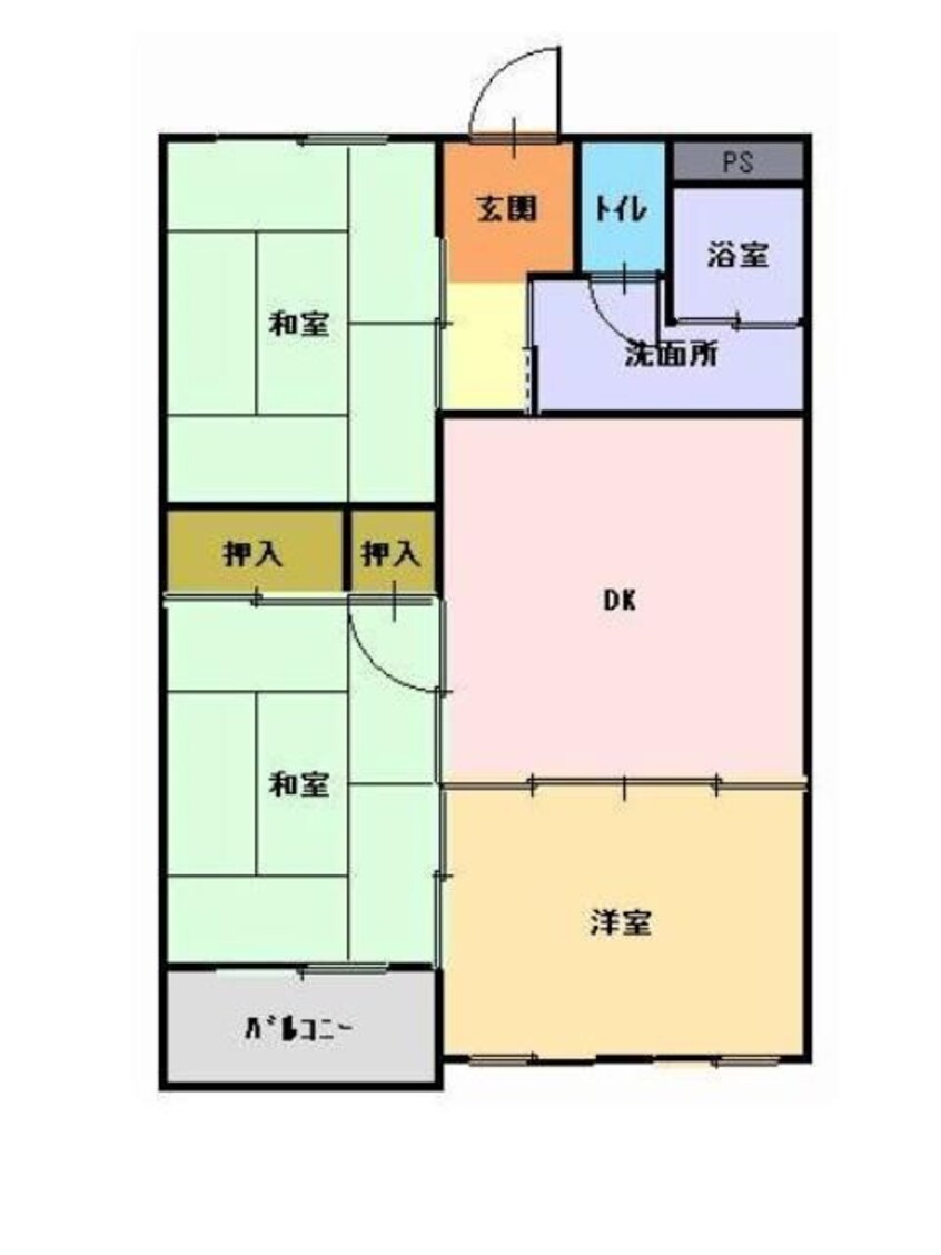 間取図 坂上マンション