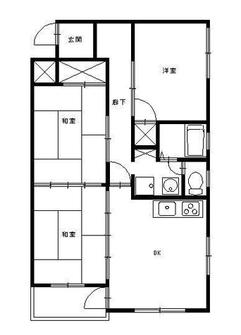 間取図 坂上マンション