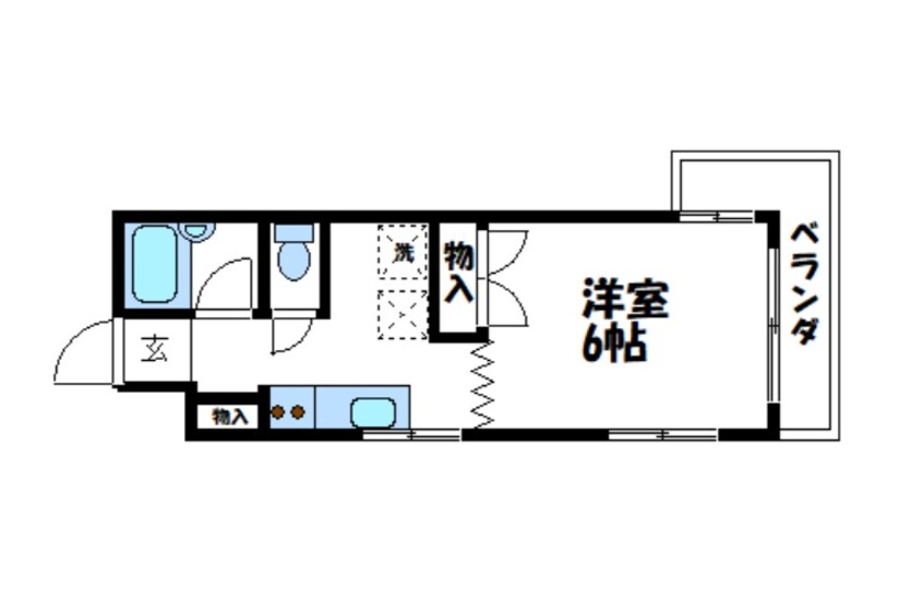 間取図 第二塚本マンション