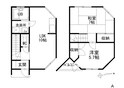 コーポサンライズの間取図
