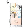 アンセスター 1LDKの間取り