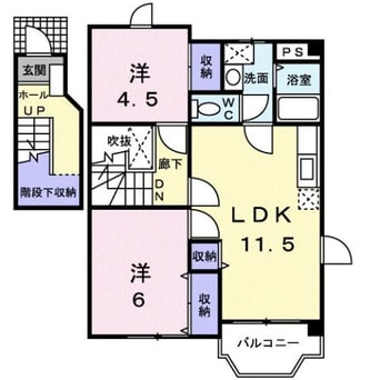 間取図 コージーハウス石井Ａ