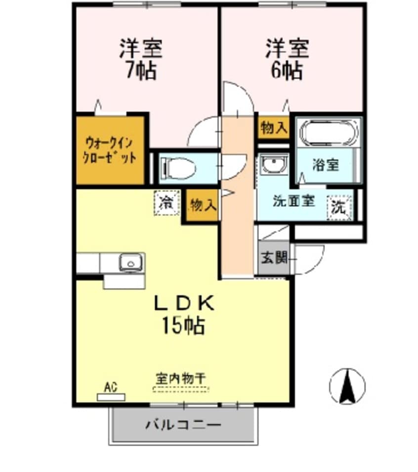間取図 メイユール