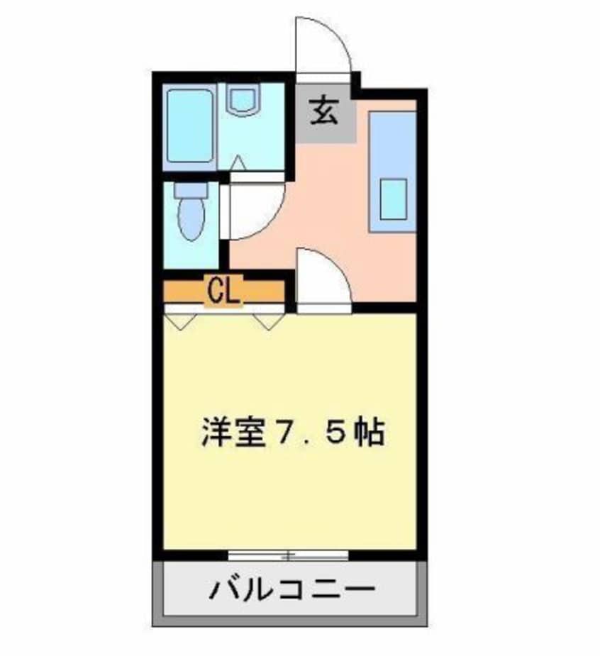 間取図 プリベールⅡ