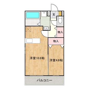 間取図 セレストローズ