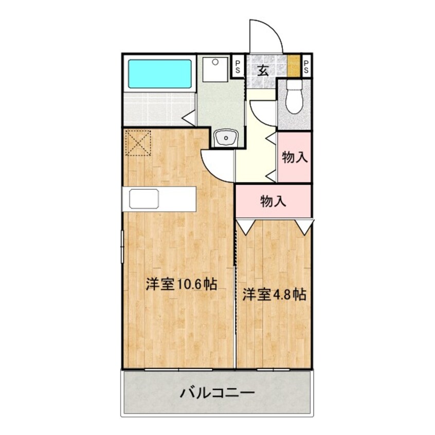 間取図 セレストローズ