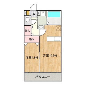 間取図 セレストローズ