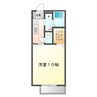 ウェルヴィラあけぼの 1Kの間取り