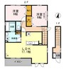 ラヴィアンローズＣ 2LDKの間取り