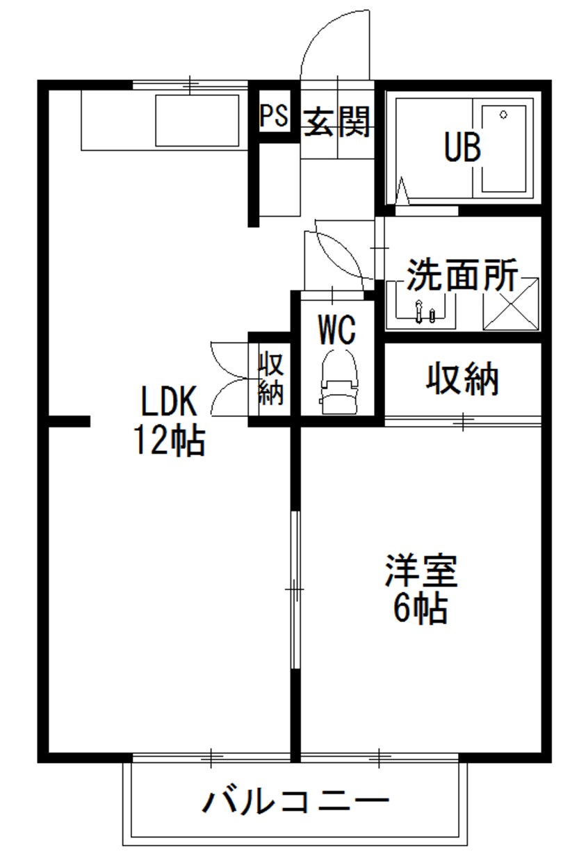 間取図 山根ハイツ