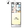 グリーンパレス 1Kの間取り