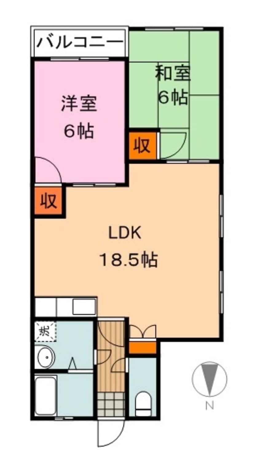 間取図 メゾン山本