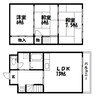 レイクス本庄 3LDKの間取り