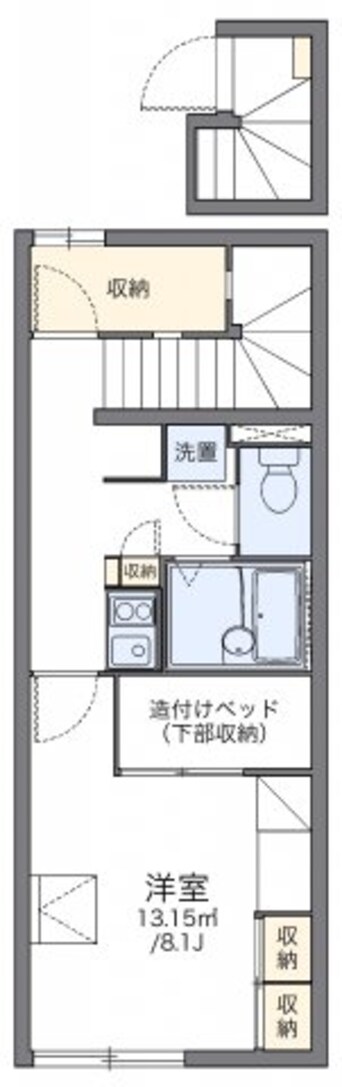 間取図 レオパレス連