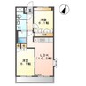 グリーンロック 2LDKの間取り
