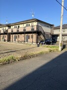 ハイライズ新涯Aの外観