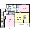 サンモール　Ｋ 2LDKの間取り