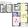 モデッサ神辺Ａ 1LDKの間取り